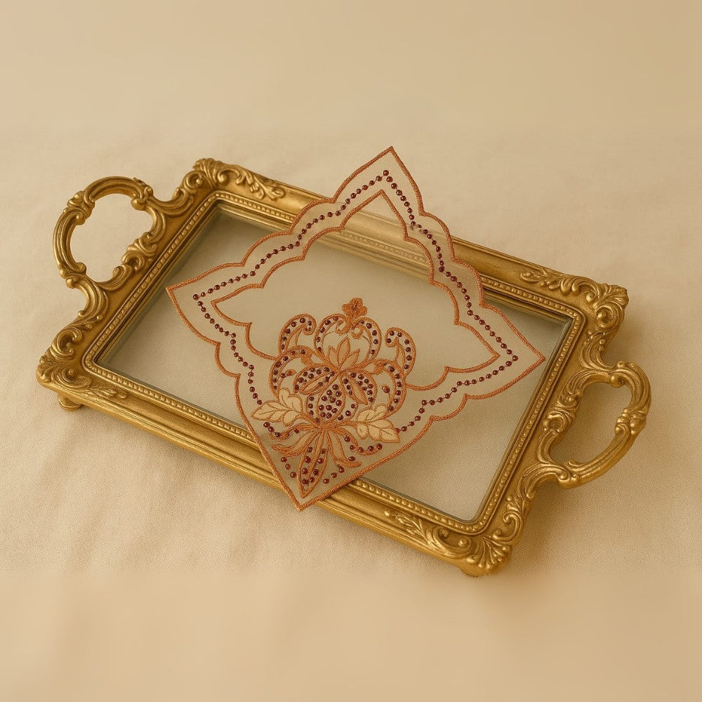Royal Mughal Tray Cover