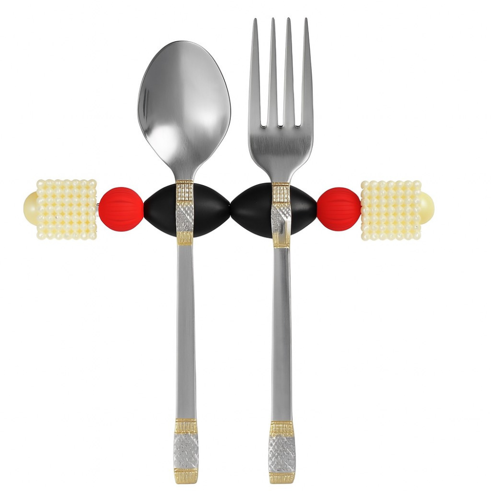 Crimson Cutlery Rest