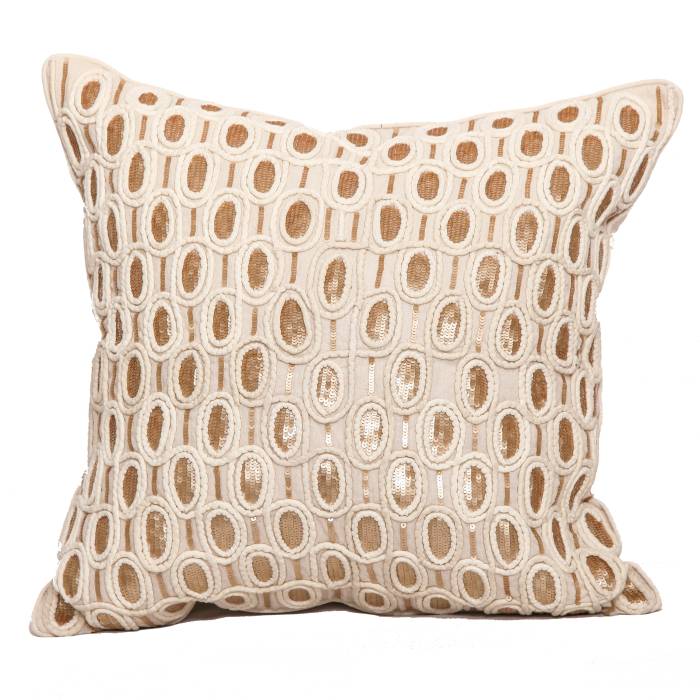 Geometric Luxe Cushion