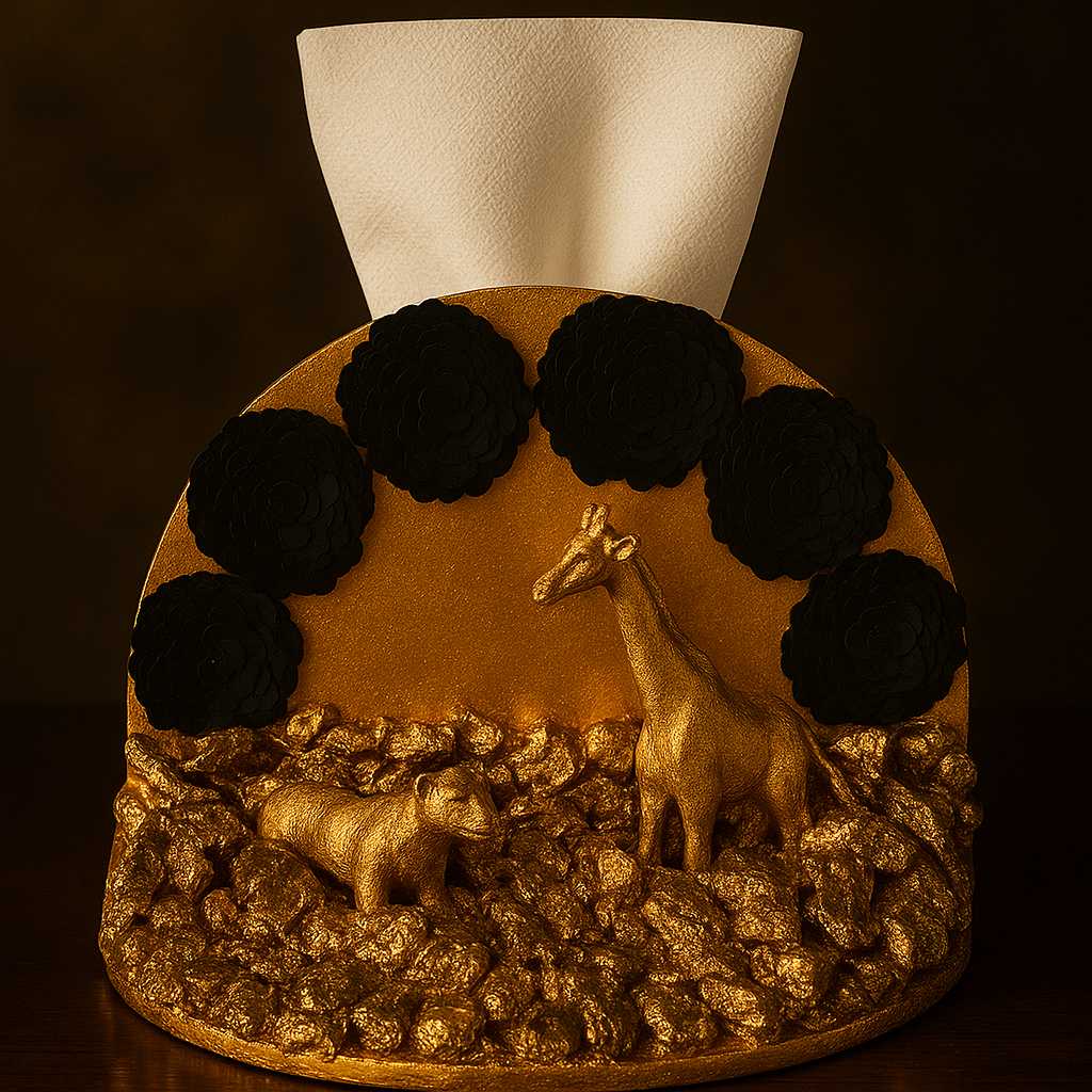 Savanna Royale Tissue Holder