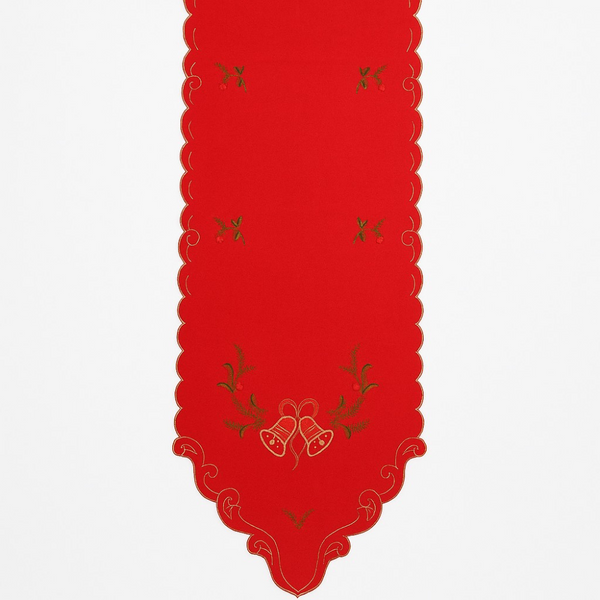 Scarlet Bells Table Runner