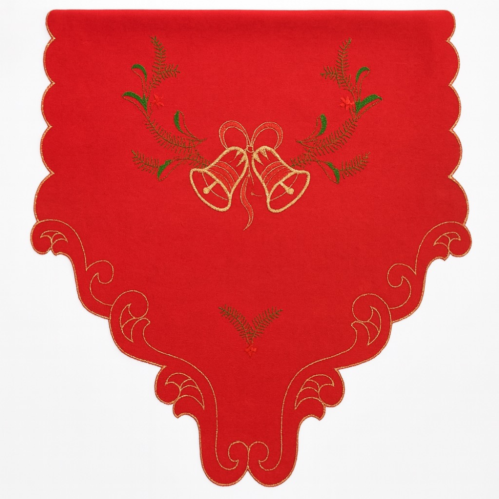 Scarlet Bells Table Runner