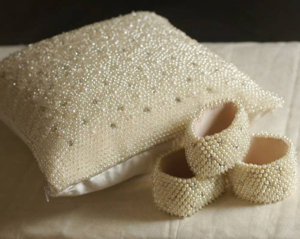 Opulence Pearl Cushion
