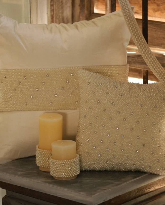 Opulence Pearl Cushion