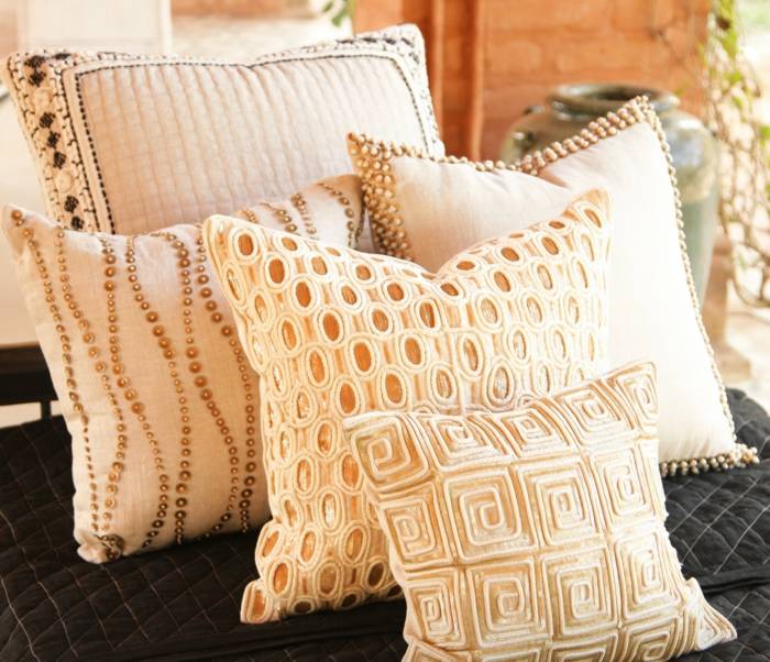 Geometric Luxe Cushion