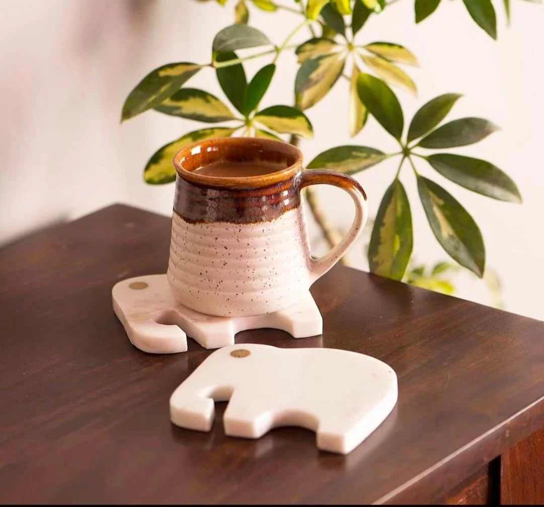 Elephant Marble Coaster