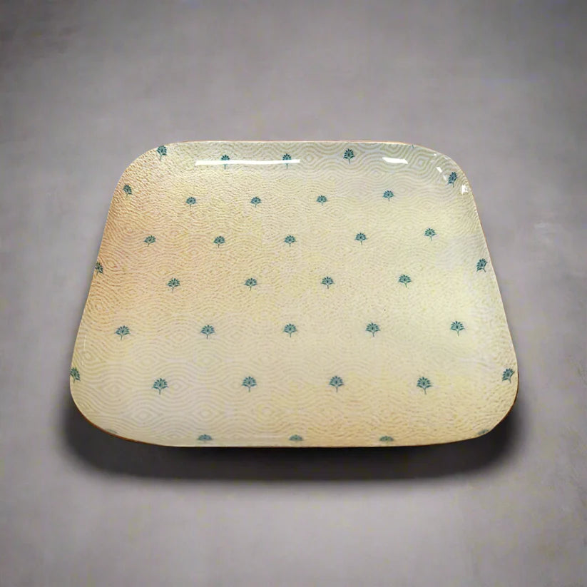 Square Quarter Plates  (The Deer Story)