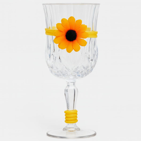 Sunflower Dual Glass Charm Set