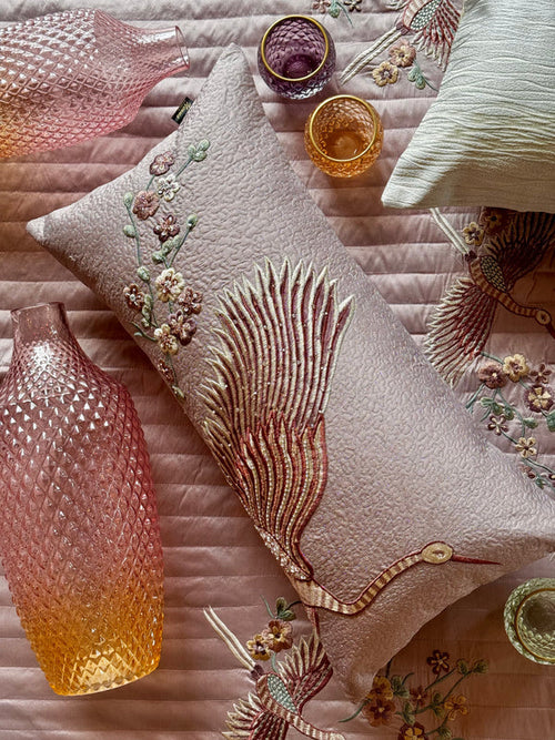 The Blush Bird Lumbar (With Insert)