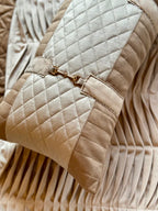 The Brown & Ivory Horsebit Lumbar (With Insert)