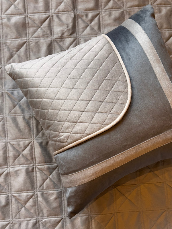 The Grey Moonshine Cushion