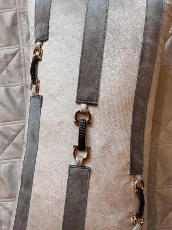 The Grey Multi Buckle Lumbar (With Insert)