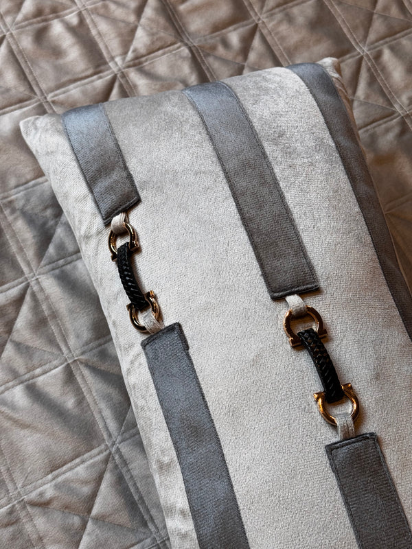 The Grey Multi Buckle Lumbar (With Insert)