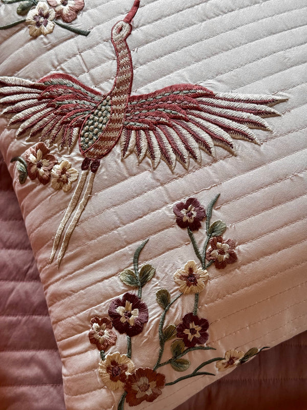 The Pink Lace Accent Cushion