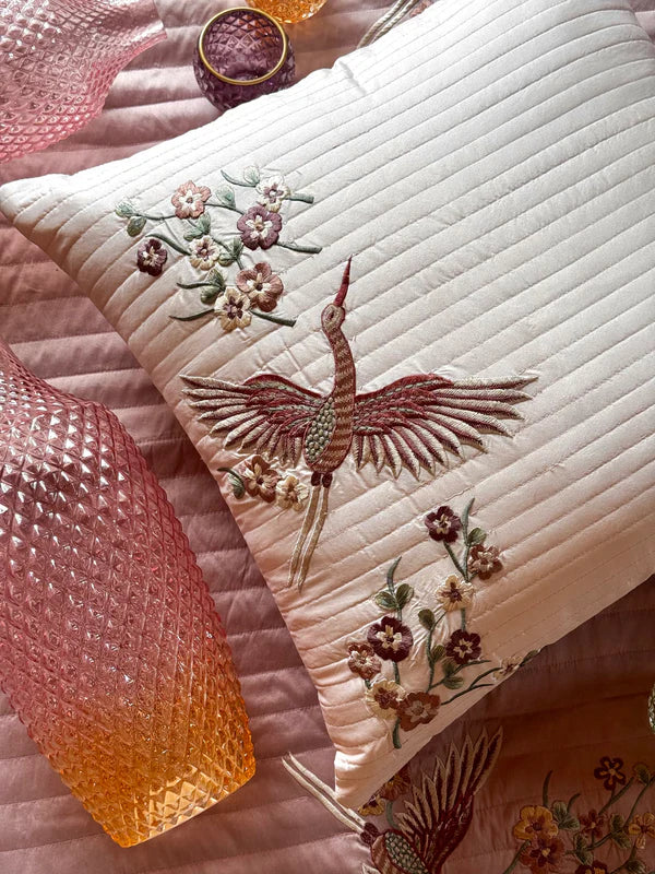 The Pink Lace Accent Cushion