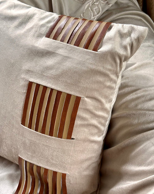 The Terra Stripes Cushion Cover