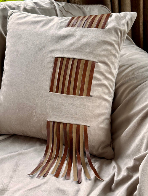 The Terra Stripes Cushion Cover