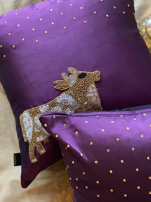 The Wine Nandi Accent Cushion Cover