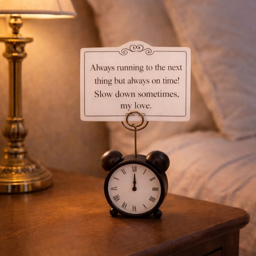 Timeless Note Name / Message Card Holder
