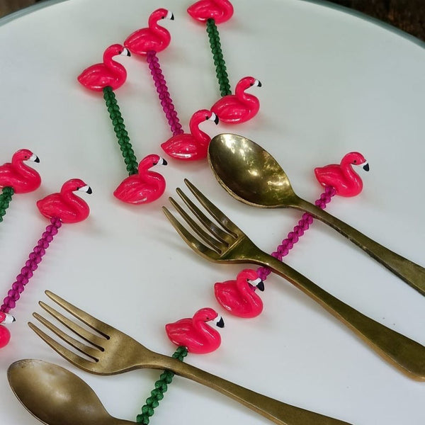 Tropical Flamingo Cutlery Rest