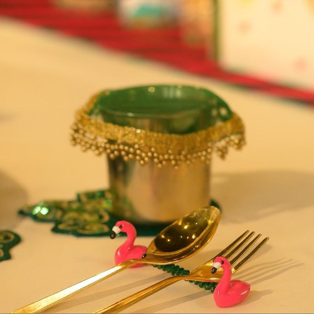 Tropical Flamingo Cutlery Rest