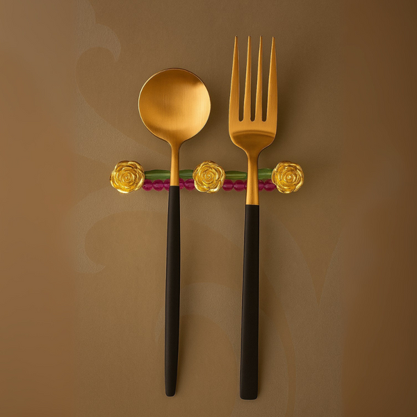 Festive Fleur Cutlery Rest