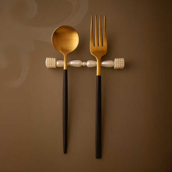 Ivory Pearl Cutlery Rest