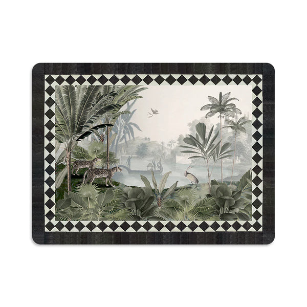 Jungle Royals Luxury Wooden Table Mat