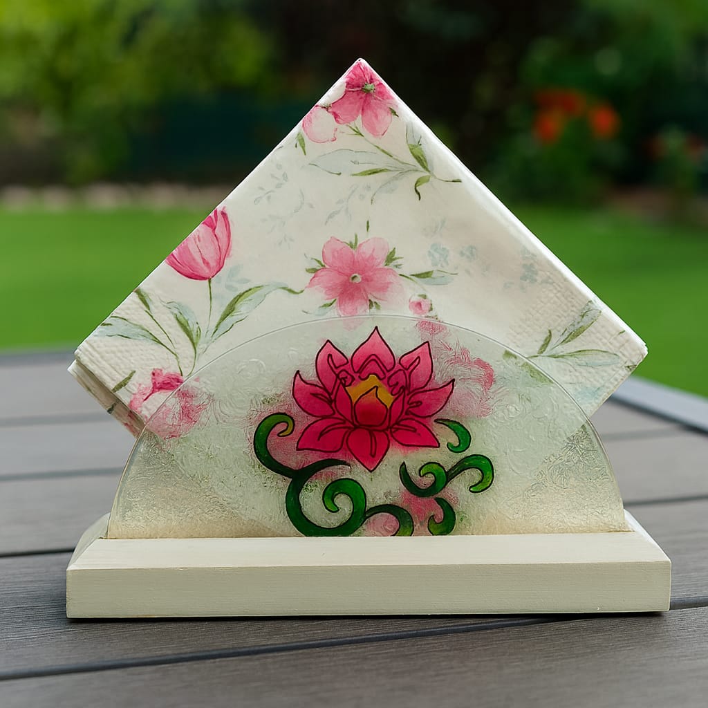 The Lotus Grace Tissuepaper Holder