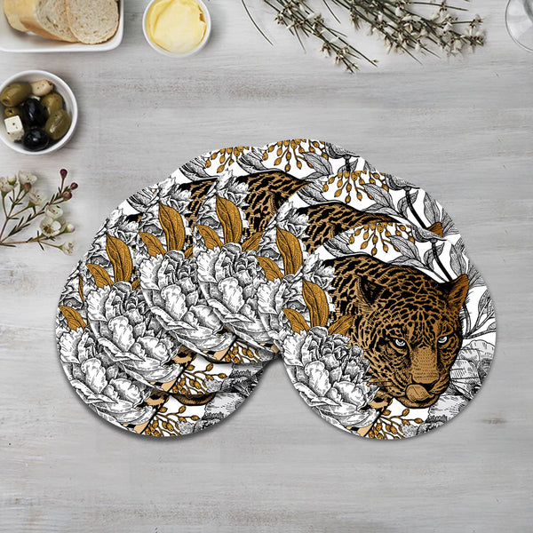 Wild Majesty Wooden Dining Table Mat