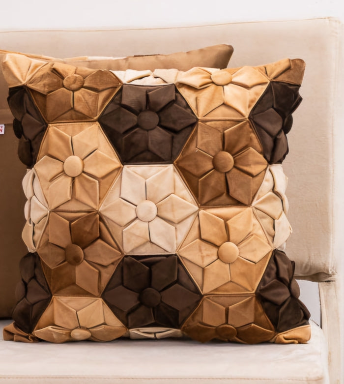Hexagon Velvet cushion