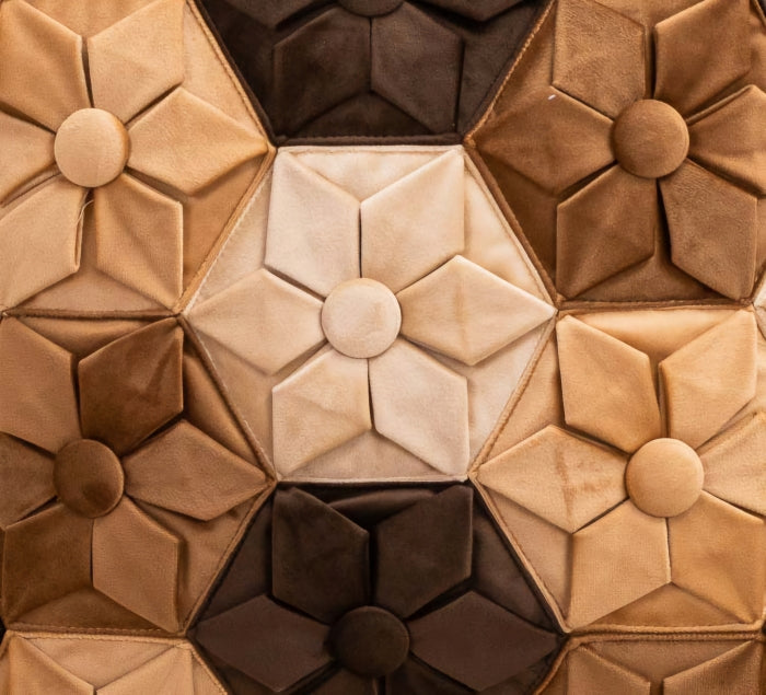Hexagon Velvet cushion
