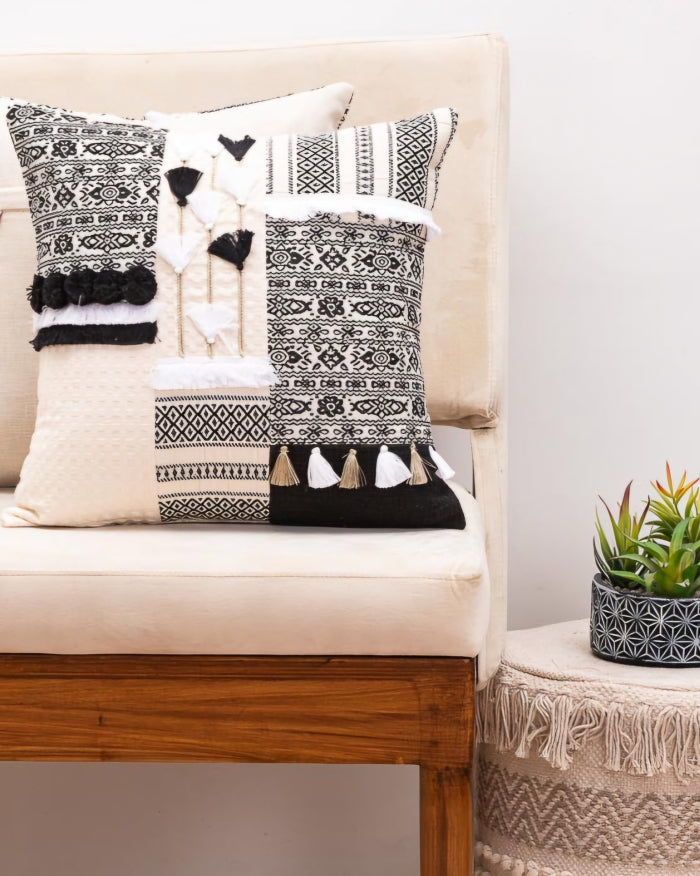 Pom Pom Quirky Cushion