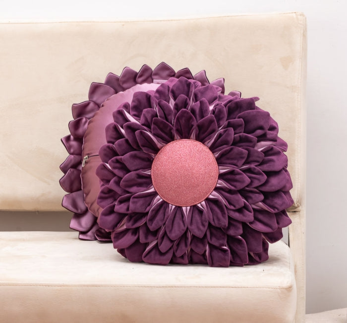 Plush Sunflower Cushion