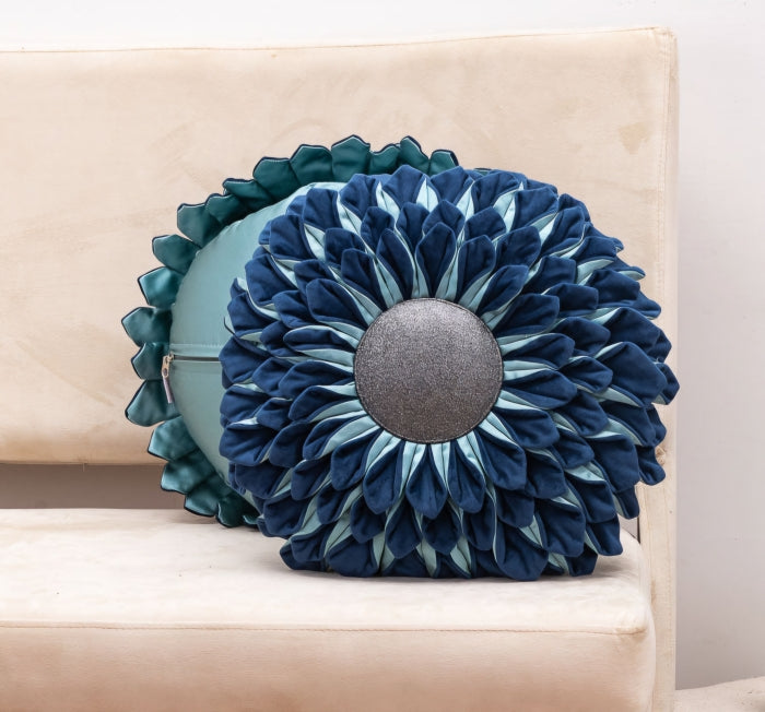 Plush Sunflower Cushion