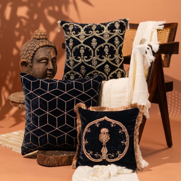 Midnight Majesty Cushion Cover